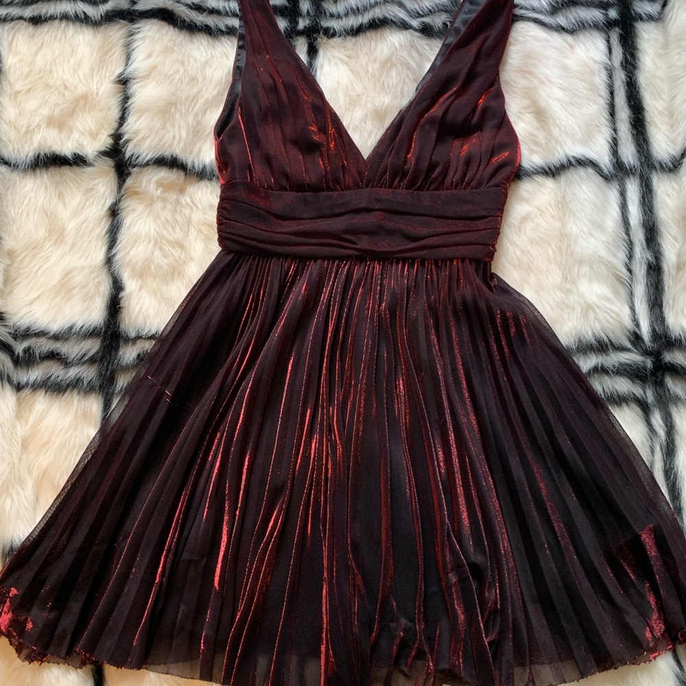 Slate & Willow Metallic Dress